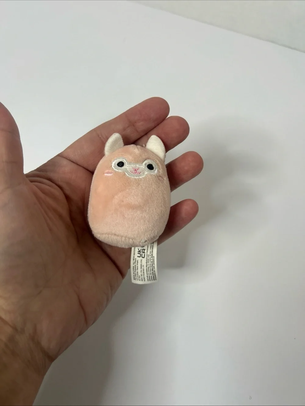 Squishmallows Mauve‎ the Llama / Alpaca Squishville Mini Stuffed Plush  Good pre